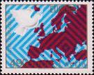 Голубь. Карта Европы