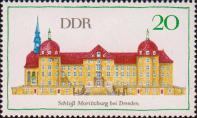 Охотничий замок Морицбург близ Дрездена (архитектор Г. фон Дэн-Ротфельзер, 1542-1546). Барокко
