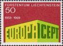 Текст: «EUROPA» и «CEPT»