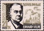 Эдуард Вильде (1865-1933). К 100-летию со дня рождения 