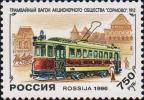 Трамвайный вагон, построенный акционерным обществом «Сормово» в 1912 г.
