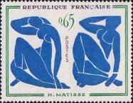 «Голубая обнаженная». Анри Матисс (1869-1954)
