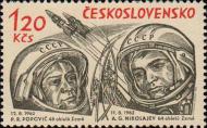 Советские космонавты А. Г. Николаев и  П. Р. Попович. Корабли-спутники «Восток-3» и «Восток-4» в групповом полете
