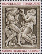 «Танец». Скульптор Антуан Бурдель (1861-1929)