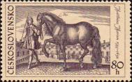 Швейцарский художник Маттеус Мериан (1593-1650). Проводка лошади. Гравюра на меди (1626 г.)