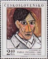 Пабло Пикассо (1881-1973). «Автопортрет»  (1907 г.). Национальная галерея в Праге