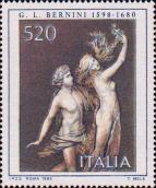 «Аполлон и Дафна». мраморная скульптура Лоренцо Бернини (1598-1680)