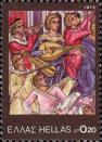 Музыканты (византийская фреска)