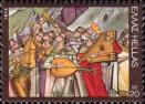 Музыканты хвалят Бога (византийская фреска)