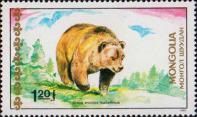 Тяньшанский бурый медведь (Ursus arctos isabellinus)