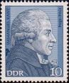 Родоначальник немецкой классической философии, иностранный член почетный член Петербургской Академии наук (1794) Иммануил Кант (1724-1804)