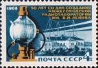  Одна из первых советских радиоламп, сконструированных в Нижегородской лаборатории. Старое здание лаборатории