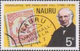 Роуленд Хилл, почтовая марка Маршаловых островов