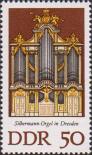 Орган (1750-1753, восстановлен в 1968-1971) Хофкирхе (1738-1756, архитектор Г. Кьявери) в Дрездене