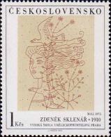 «Май» (1975, литогр.). Зденек Скленарж (1910-1986), чешский художник и график