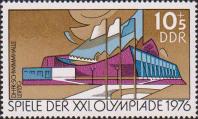 Плавательный бассейн Немецкого института физической культуры в Лейпциге (1950, архитектор К. Зоурадни)