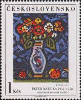 «Букет» (1946—1947, масло). Петер Матейка (1913-1972), словенский художник