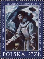 «Св. Франциск получает стигматы». Эль Греко (1541-1614)