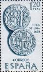 Монета отчеканена в 1699 году в Лиме