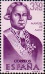 Мануэль де Амат и Хуньет (1707-1782), губернатор Чили, вице-король Перу