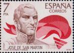 Хосе де Сан-Мартин (1778-1850), один из руководителей войны за независимость испанских колоний в Латинской Америке