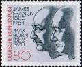 Джеймс Франк (1882-1970) и Макс Борн (1882-1964)