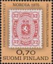 Почтовая марка Финляндии 1875 года