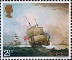 «Английский флот». Художник Питер Монами (1670-1749)