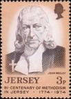 200-летие методизма в Джерси. Джон Уэсли (1703-1791), основатель методизма