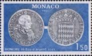 Принц Оноре II на серебряной монете 1649 года