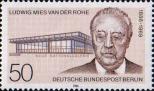 Людвиг Мис ван дер Роэ (1886-1969), немецкий архитектор