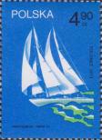 Океанская яхта «Полонез», на которой К. Барановский успешно учавствовал в регате одиночек через Атлантичесикй океан (1971-1973)