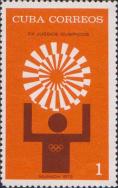 Эмблема XX летних Олимпийских игр
