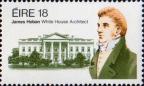 Джеймс Хобан (1762-1831), американский архитектор, дизайнер и строитель Белого дома в Вашингтоне