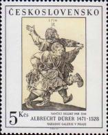«Пляшущие крестьяне». Художник Альбрехт Дюрер (1471-1528)
