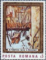 «Зима в Бухаресте». Художник Николае Тоница (1886-1940)