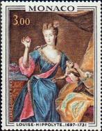 Княгиня Луиза-Ипполита (1697-1731). Художник Пьер Гобер (1662-1744)