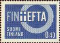 Символическое изображение участия Финляндии в зоне свободной торговли EFTA