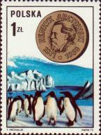 Географ и геофизик, исследователь Антарктики Генрик Арцтовский (1871-1958). Пейзаж с пингвинами