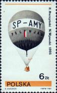 Полет на воздушном шаре SP-AMY «Полония» (1935 г.) экипажа польских аэронавтов 3. Бужиньского и В. Высоцкого