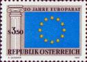 Флаг Европы, греческая колонна
