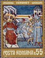 Фрагмент фрески из монастыря Воронец