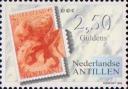 Почтальон. Почтовая марка Нидерландов 1945 года
