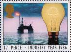 Лампочка и бурение нефтяных скважин в Северном море (энергетика)