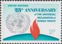 Эмблема ООН, пламя свободы