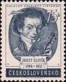 Портрет чешского скрипача Йозкфа Славика (1806-1833)
