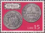 Монета 1 лира (1906 г.)