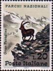 Национальный парк Гран-Парадизо (с 1922). Альпийский горный козёл (Capra ibex)