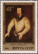 Художник круга Маркуса Герардса Младшего (1561/62-1635/36). Портрет неизвестного 