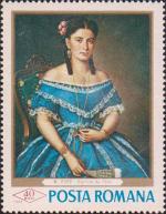 «Портрет девушки», по картине Мису Поппа (1827-1892)